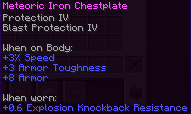 Meteoric Chestplate