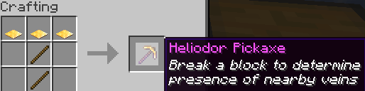 Heliodor Pickaxe